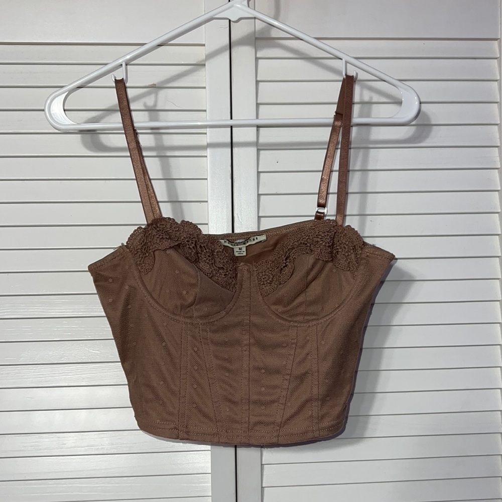 Cropped Corset Tank